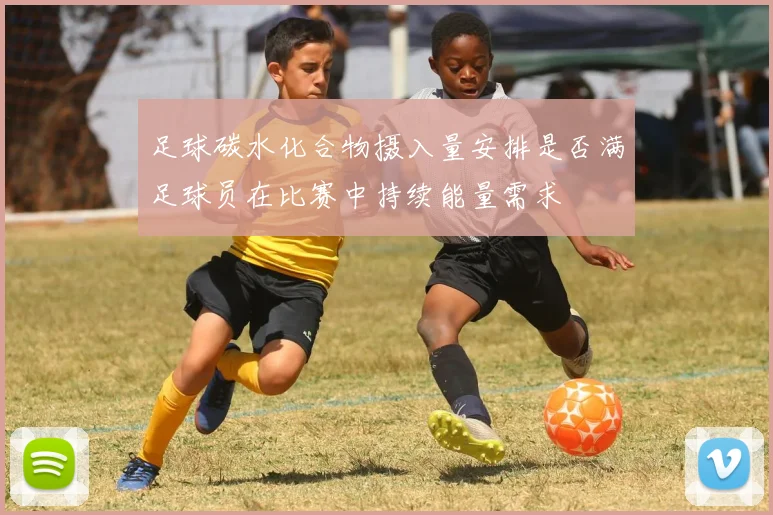 足球碳水化合物摄入量安排是否满足球员在比赛中持续能量需求